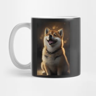 Happy Shiba Inu Dog Mug